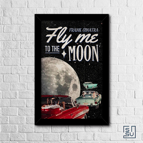 قاب عکس پوستر موسیقی مرا به ماه پرواز ده - Fly Me to the Moon