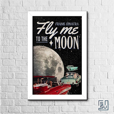 قاب عکس پوستر موسیقی مرا به ماه پرواز ده - Fly Me to the Moon