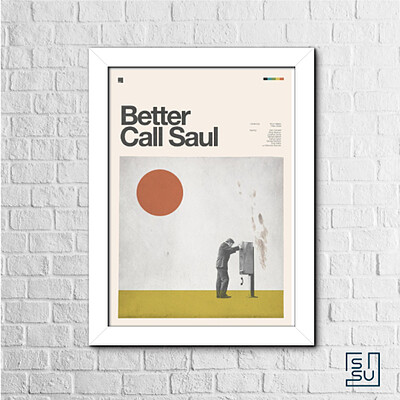 قاب عکس پوستر سریال بهتره با سال تماس بگیری - Better Call Saul