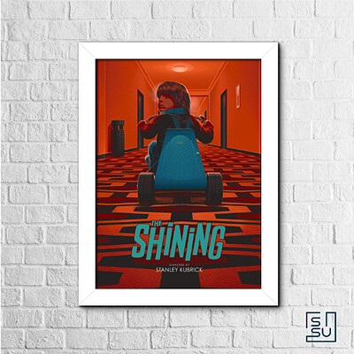 قاب عکس پوستر فیلم درخشش (شاینینگ) - The Shining