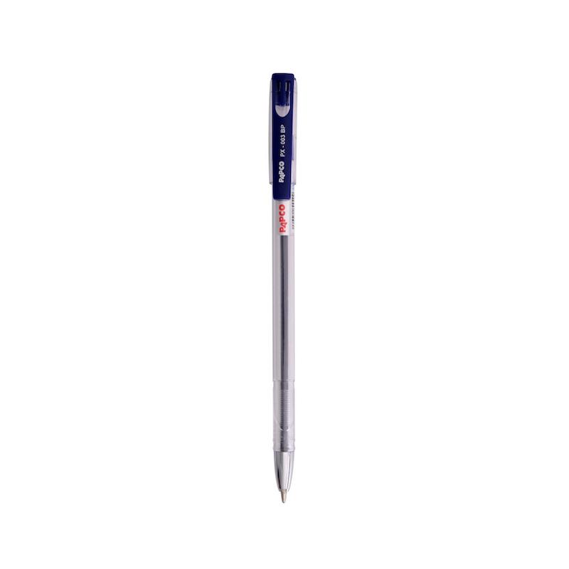 خودکار آبی 1.0mm کد PX-003BP بسته ۵۰ عددی پاپکو