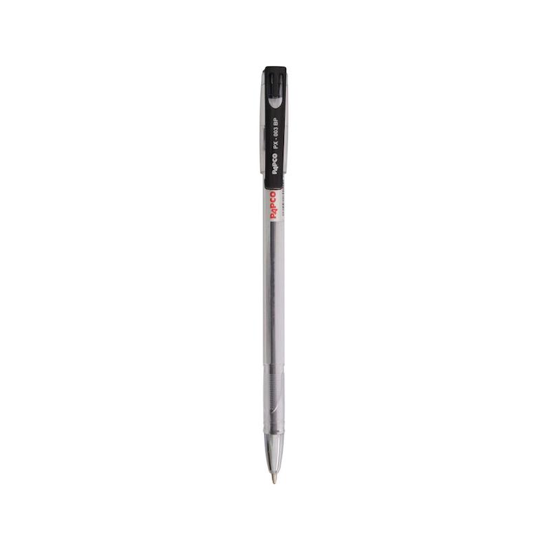 خودکار مشکی 1.0mm بسته ۵۰ عددی کد PX-003BP پاپکو