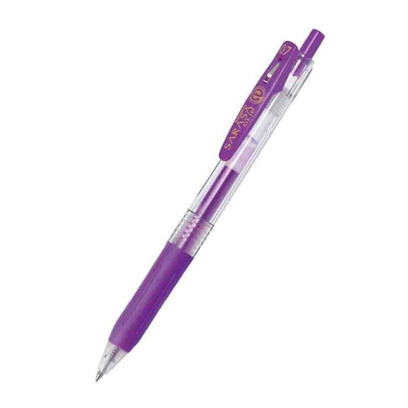 روان نویس ژلی 0.7 بنفش purple ساراسا کلیپ