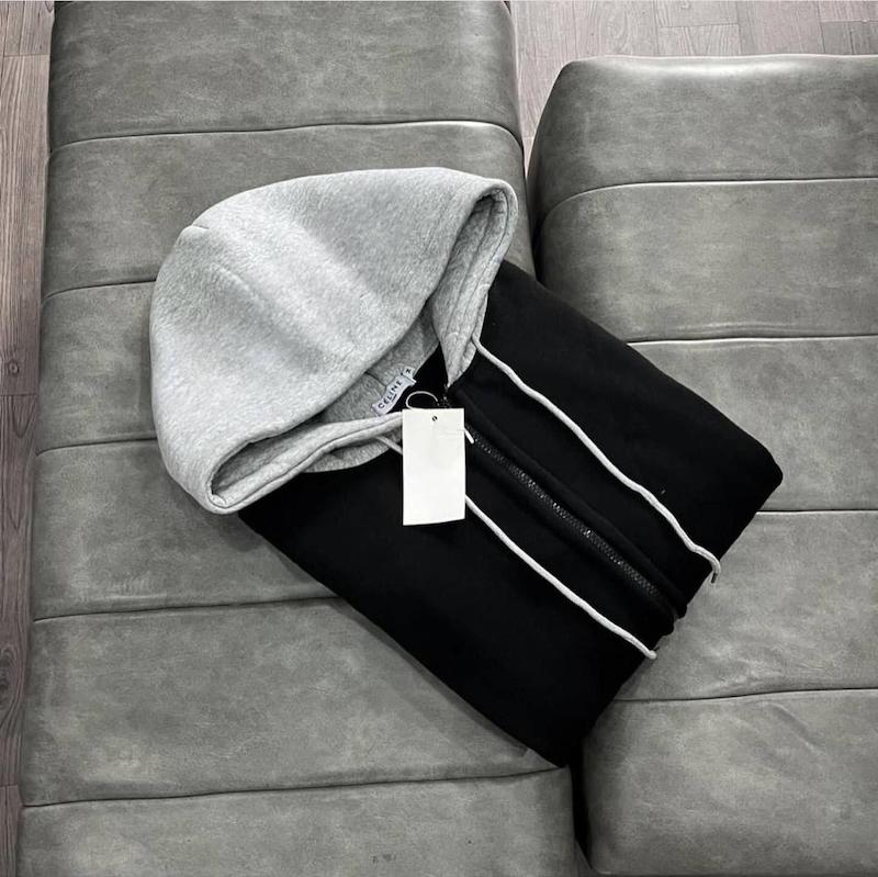 سویشرت خفن کلاه طوسی 0251