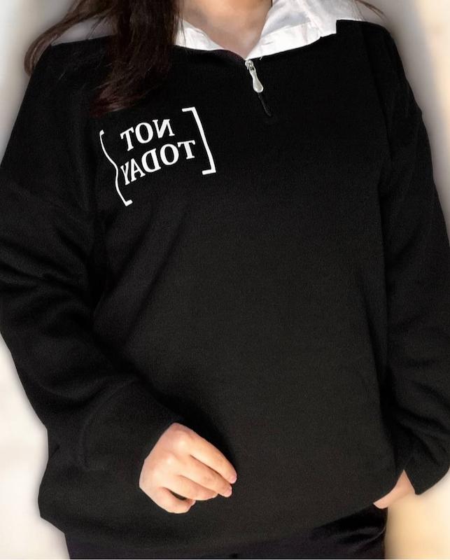 دورس خفن نیم زیپ NOT TODAY0297