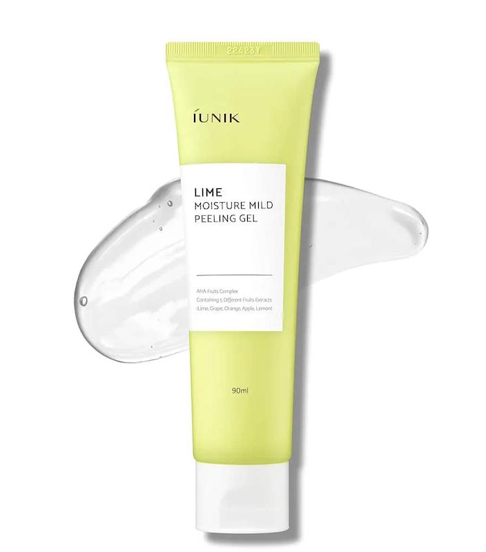  ژل لایه‌بردار ملایم آیونیک لیمو با عصاره ۵ میوه | ÍUNIK Lime Moisture Mild Peeling Gel