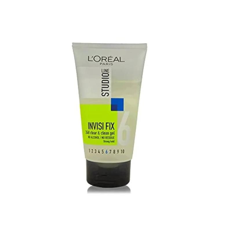 ژل مو شفاف لورال مدل اینویزی هولد ۲۴ ساعته – قدرت نگه‌داری نرمال  L’Oréal Paris Studio Line Invisi Hold 24h Natural Clear Gel
