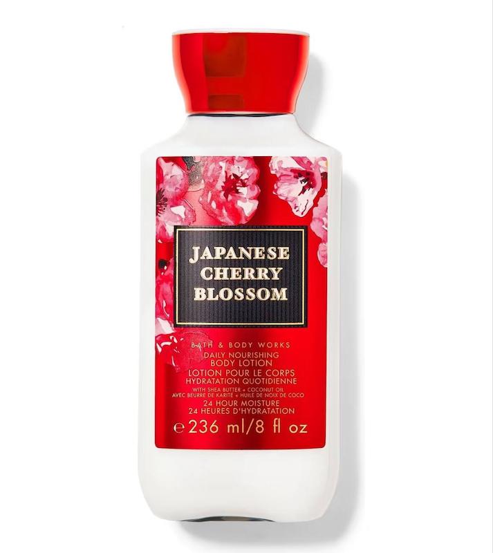 لوسیون بدن شکوفه های گیلاس ژاپنی بث اند بادی ورکس _Japanese Cherry Bath and Body Works Japanese Cherry Blossom Body Lotion