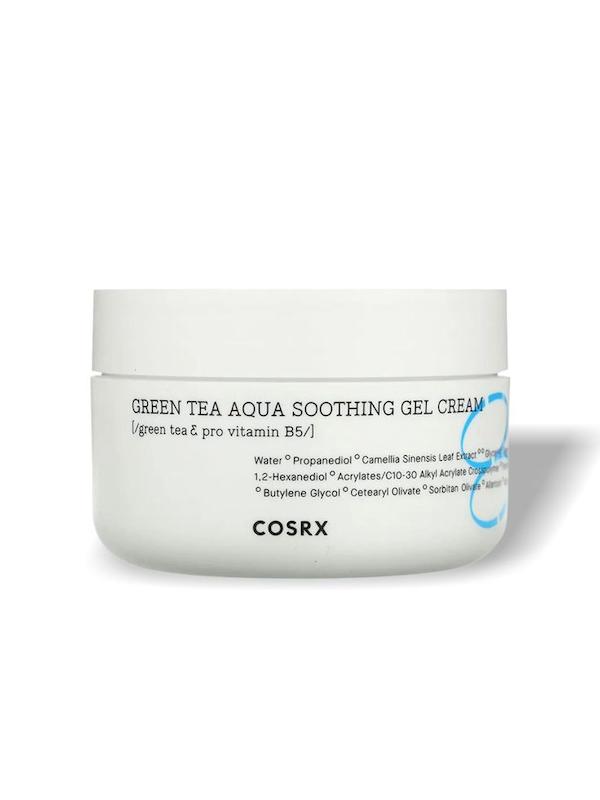 ژل کرم آبرسان و تسکین‌دهنده چای سبز کوزارکس_COSRX GREEN TEA AQUA SOOTHING GEL CREAM