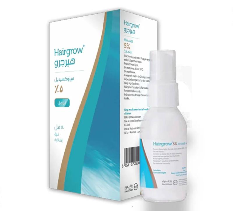 ماینوکسیدیل 5 درصد Hairgrow_Hairgrow 5% Minoxidil Solution