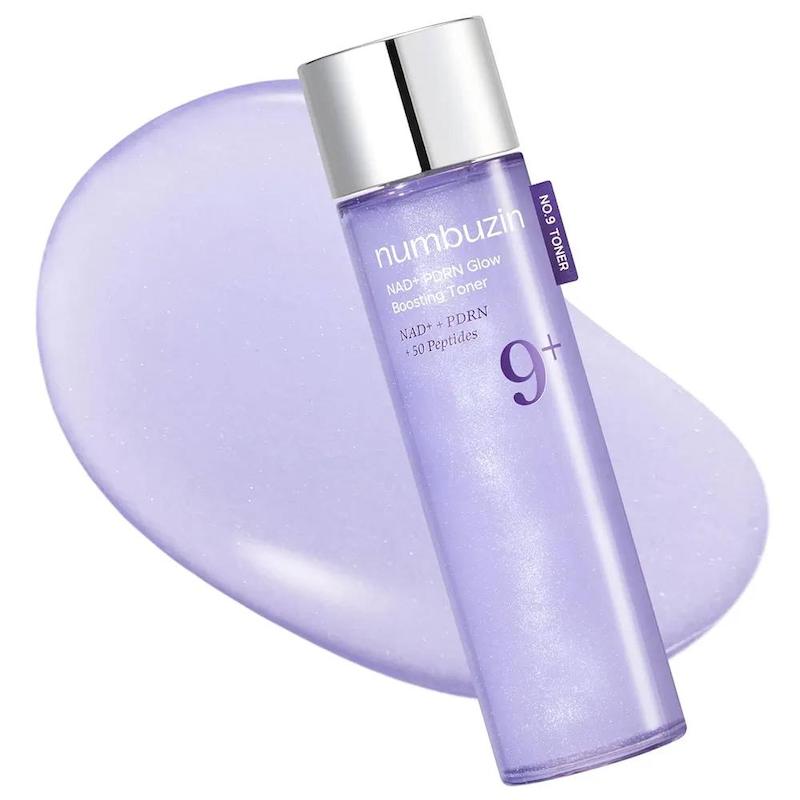 تونر جوانساز و درخشان‌ کننده NAD+ و PDRN شماره ۹ نامبوزین_Numbuzin No.9 NAD+ PDRN Glow Boosting Toner