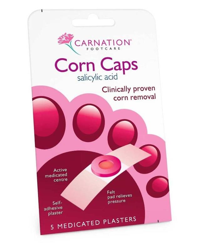 چسب میخچه کارنیشن ( برای حذف میخچه کف پا و انگشتان)_Carnation Medicated Corn Pads – Fast & Painless Removal