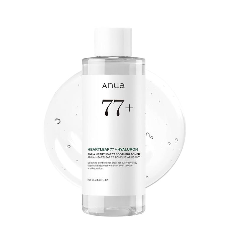 تونر آبرسان و تسکین‌دهنده هارتلیف ۷۷ آنوا_Anua Heartleaf 77 Soothing Toner pH 5.5
