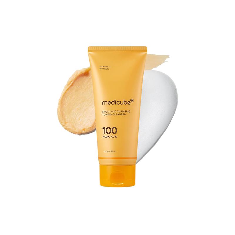 فوم شست‌وشوی کوجیک اسید و زردچوبه مدی‌ کیوب روشن کنندهmedicube Kojic Acid Turmeric Whip Cleanser
