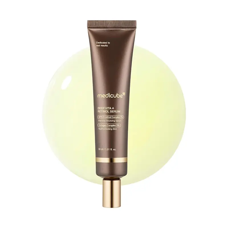 سرم ضد چروک رتینول مدی کیوب_medicube Deep Vita A Retinol Serum