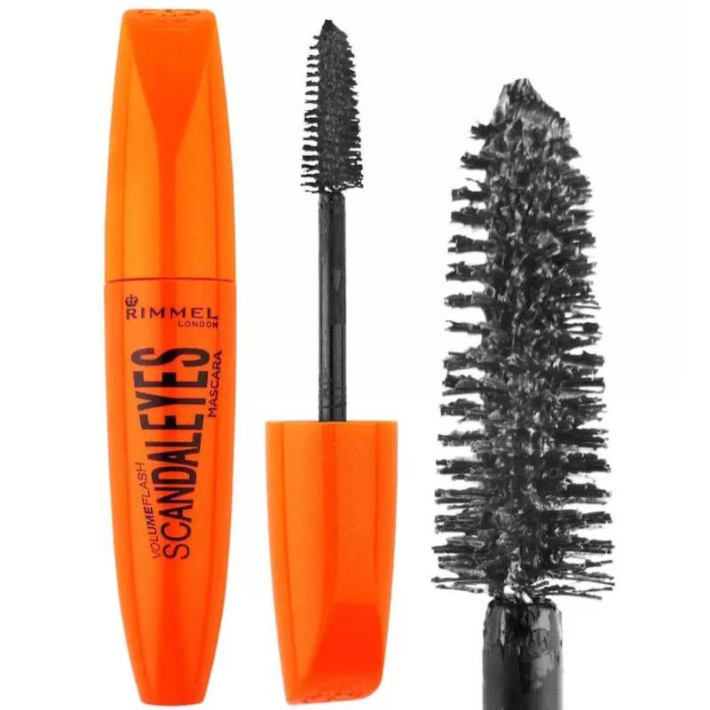 ریمل چشم حجم دهنده اسکندل آیز فلکس برس نوک تیز ریمل لاندن scandal eyes Flex Volumizing eye mascara Pointed brush Rimmel London