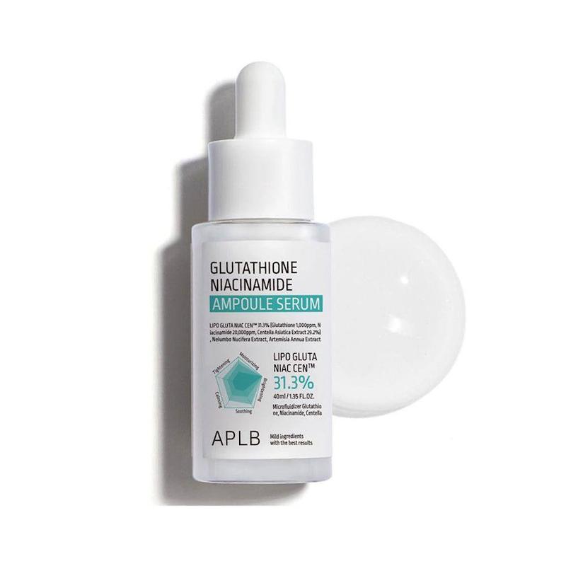 سرم آمپول روشن‌کننده گلوتاتیون و نیاسینامید APLB Glutathione Niacinamide Ampoule Serum/APLB