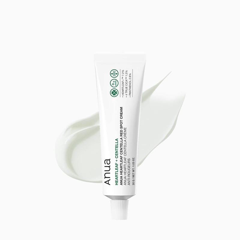کرم ضدجوش و لک تسکین‌دهنده آنوا مدل Heartleaf Centella Red Spot Cream  Anua Heartleaf Centella Red Spot Cream