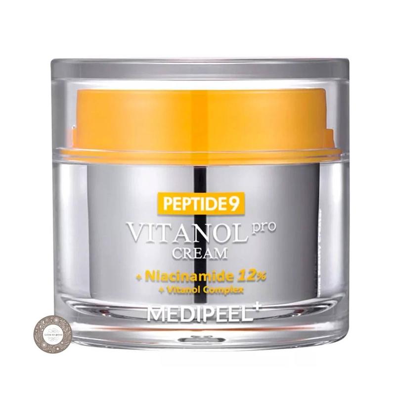 کرم ضدلک و روشن‌کننده ویتانول پرو پپتاید ۹ مدی‌پیل  Product Name: MEDI-PEEL Peptide 9 Vitanol Pro Cream