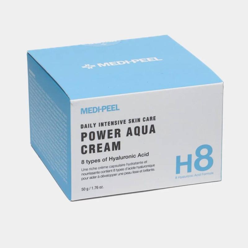 کرم آبرسان شدید کپسولی مدی‌پیل حاوی هیالورونیک اسید و پپتیدها – MEDI-PEEL Power Aqua Cream Capsule Face Cream With Hyaluronic Acids And Peptides