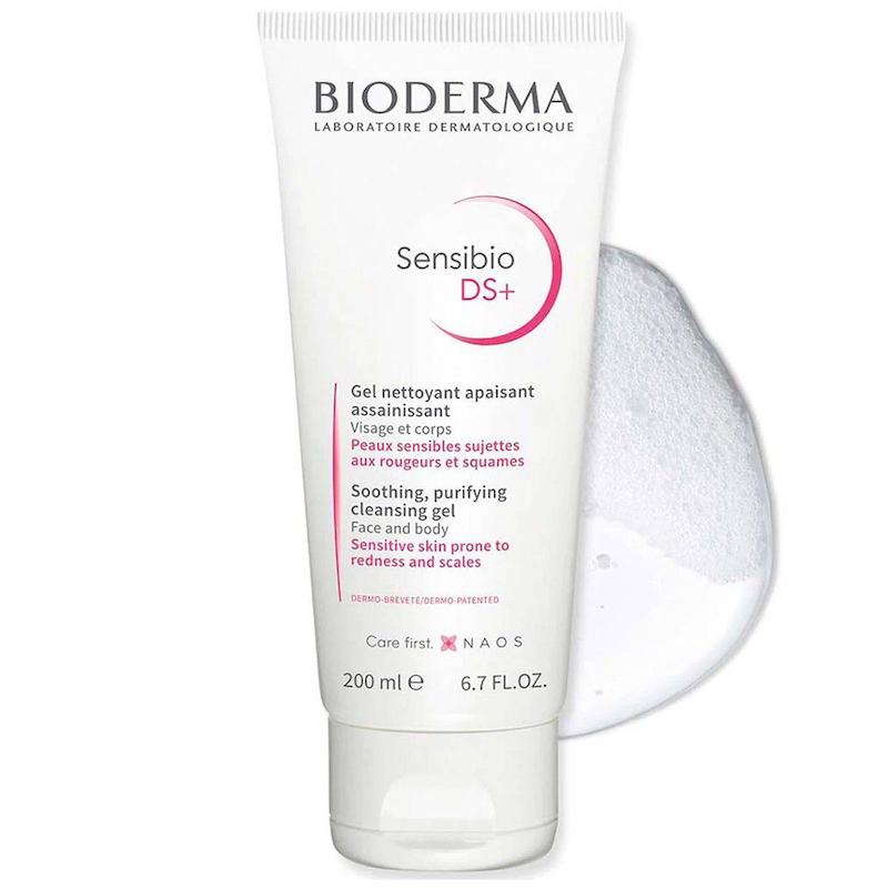 ژل شستشوی ضد قرمزی و تسکین‌دهنده بایودرما Sensibio DS+ – Bioderma Sensibio DS+ Soothing Purifying Cleansing Gel