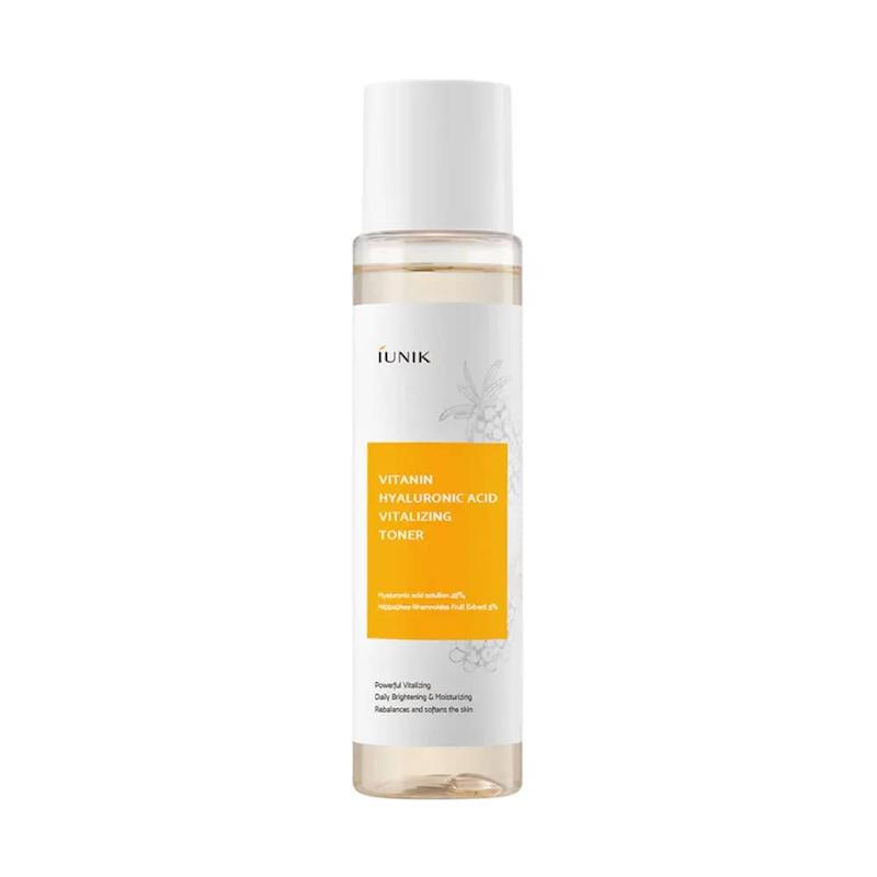 تونر آبرسان و شاداب‌کننده ویتامینه آیو‌نیک  IUNIK Vitamin Hyaluronic Acid Vitalizing Toner