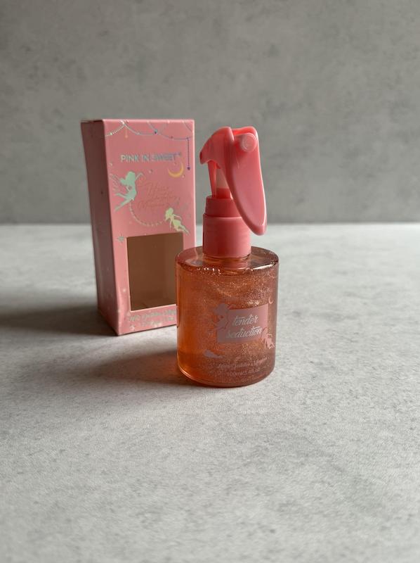 عطر مو اکلیلی پینک این سوییت مدل کوکونات سیزن | PINK IN SWEET Hair Mist Coconut Season