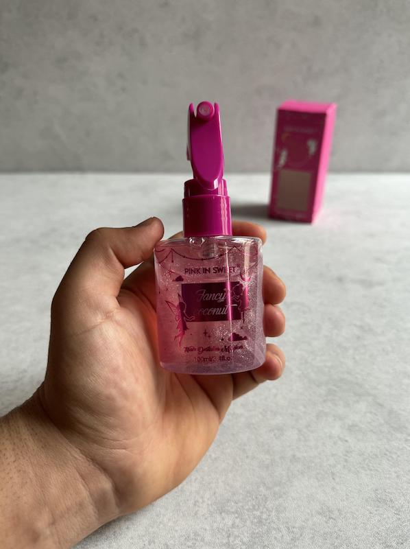 عطر مو اکلیلی پینک این سوییت مدل پیور رومانس | PINK IN SWEET Hair Mist Pure Romance