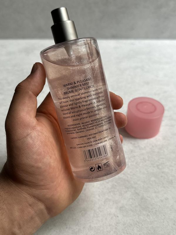 بادی اسپلش وارم اند پلزنت دیر بادی | Warm &amp; pleasant body splash dear body