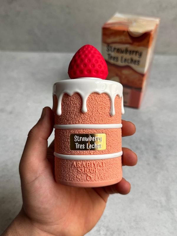 عطر ادکلن عربیات شوگر استرابری ترس لچز | Strawberry Tres Leches Arabiyat Sugar