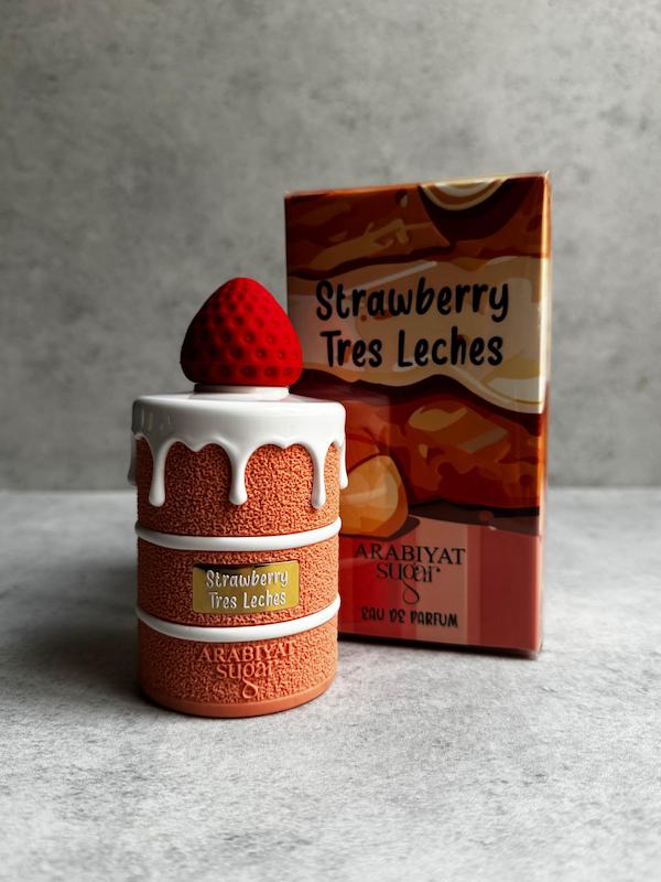 عطر ادکلن عربیات شوگر استرابری ترس لچز | Strawberry Tres Leches Arabiyat Sugar