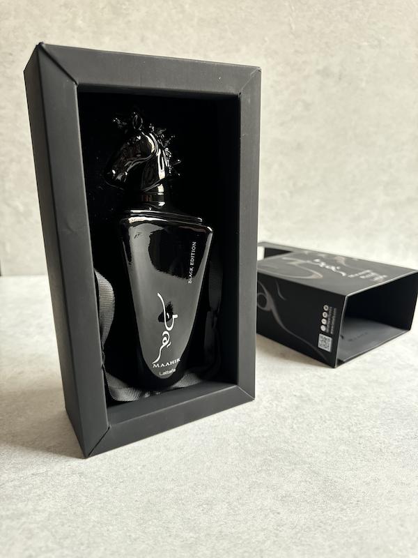عطر ادکلن ماهر مشکی ادیشن لطافه | Maahir Black Edition