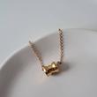 گردنبند طلایی مینیمال  استیل 