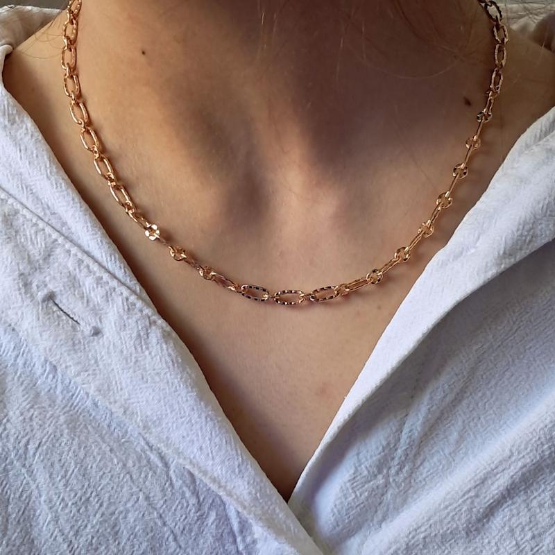 گردنبند طلایی فشن ژوپینگ