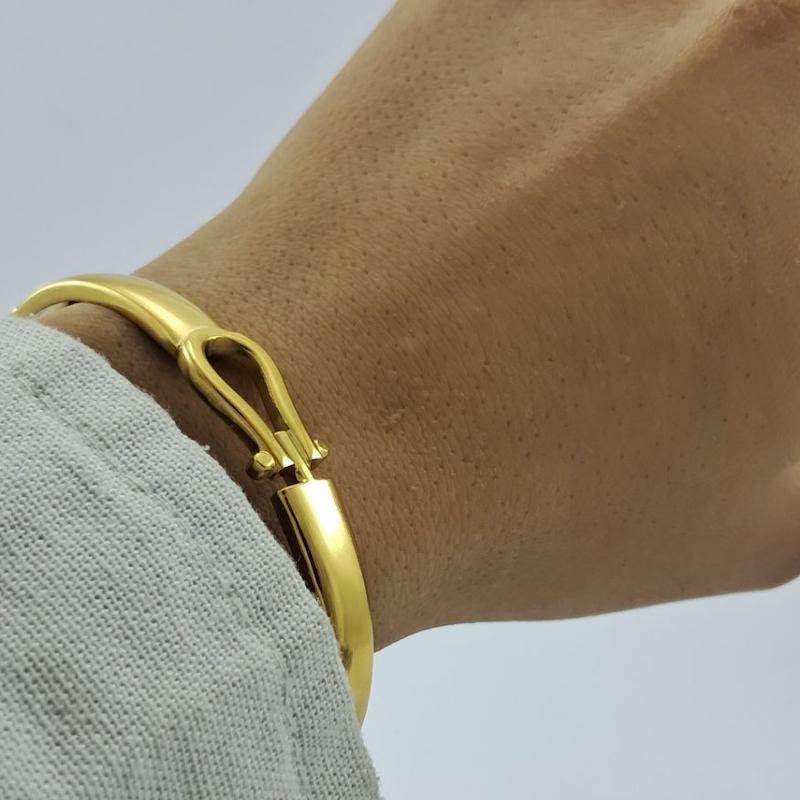 دستبند طلایی امگا کد 1190