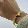 دستبند طلایی تیفانی کد BA00023