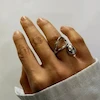 انگشتر نقره ای  فشن