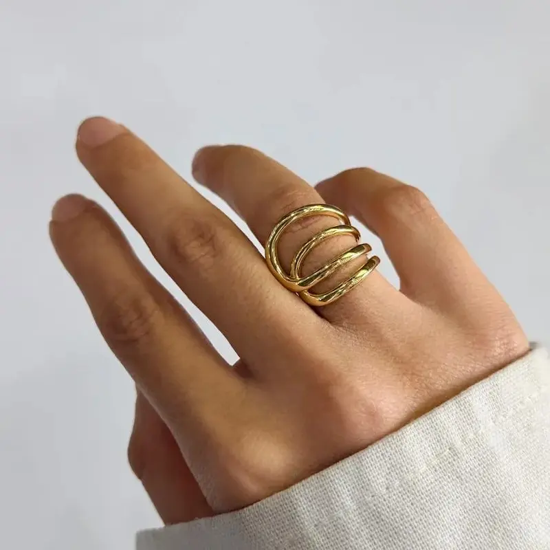 انگشتر طلایی فشن