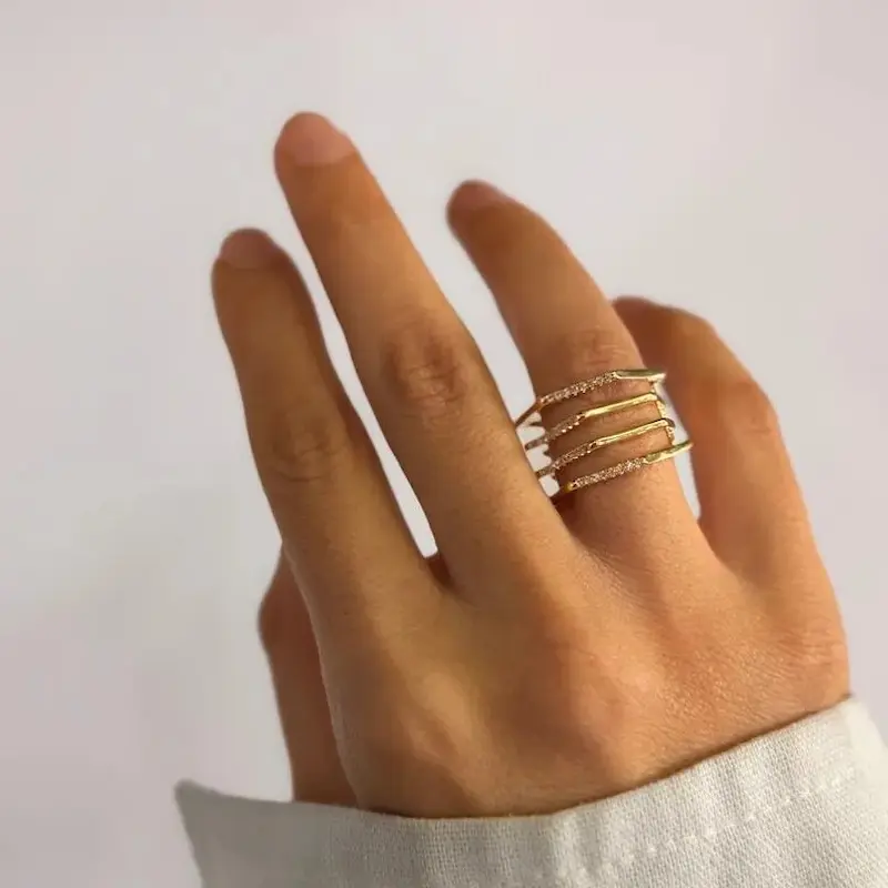 انگشتر نقره ای  فشن