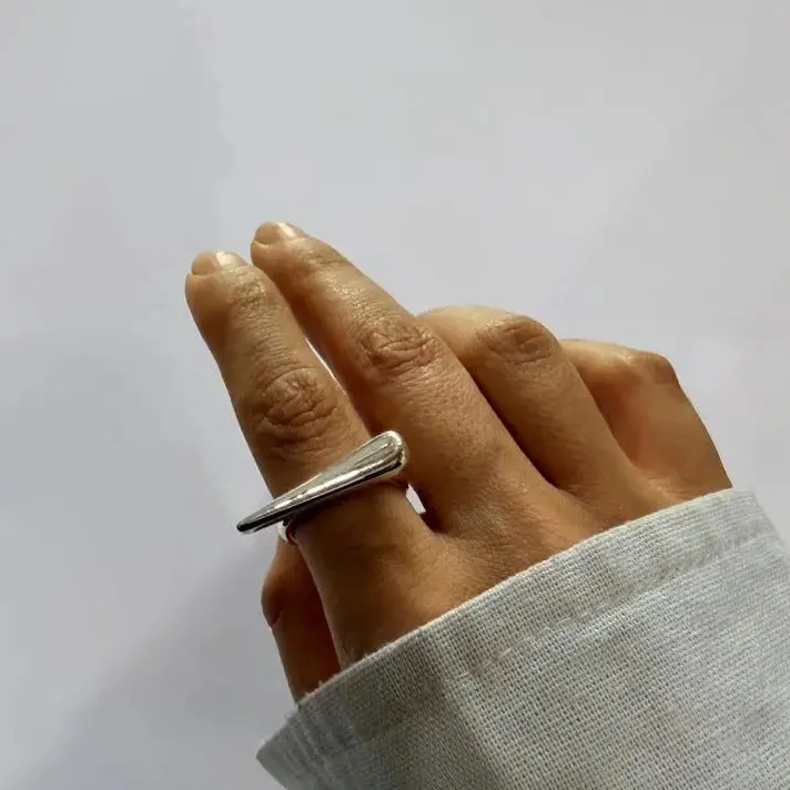 انگشتر نقره ای فشن