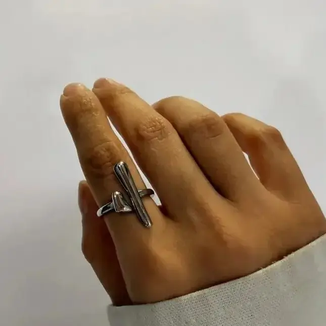 انگشتر نقره ای فشن 