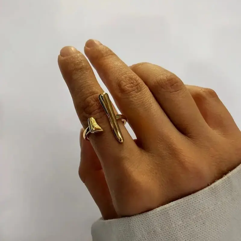 انگشتر طلایی فشن