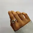 انگشتر نقره ای فشن 