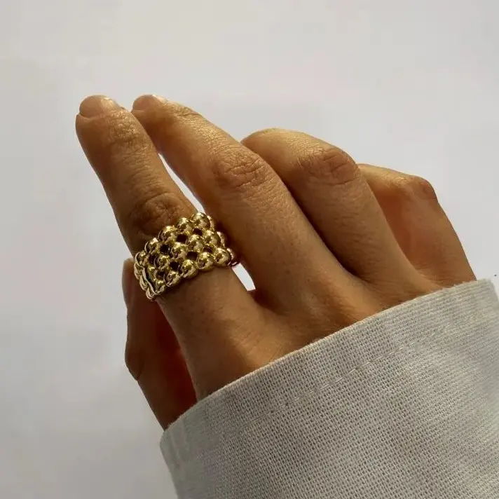 انگشتر طلایی فشن 