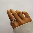 انگشتر نقره ای فشن 