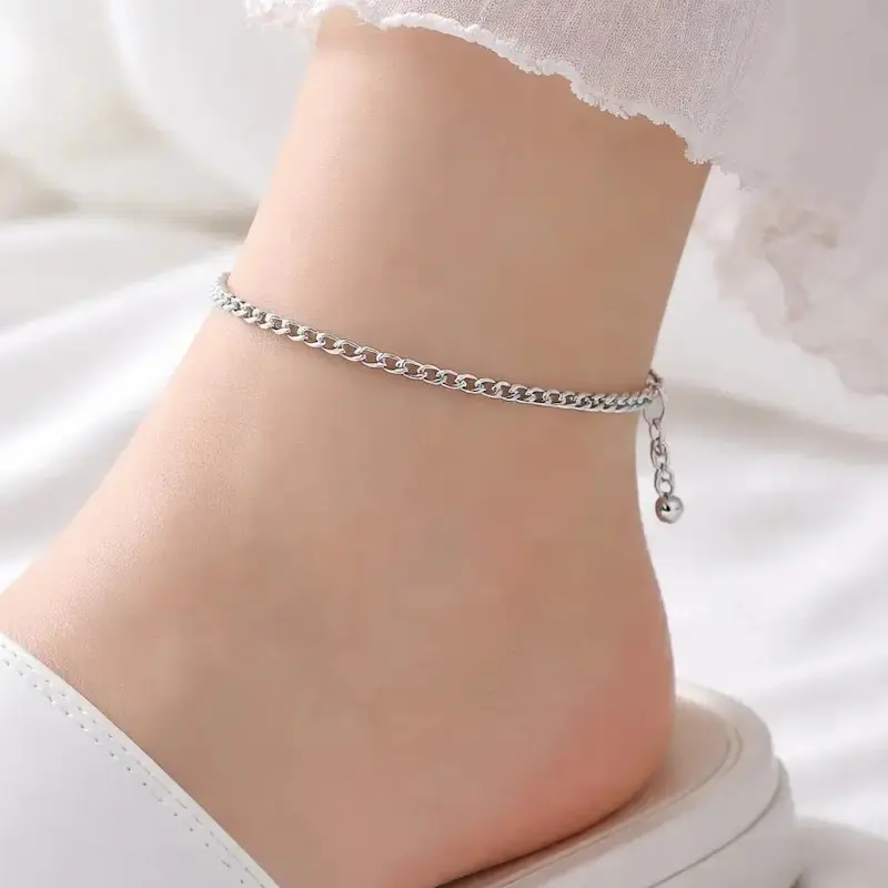 پابند نقره ای مینیمال کد PA00008