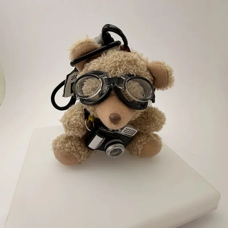 چارم بگ عروسکی خرس عینکی