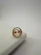 انگشتر طلایی آب کاری طلا فشن کد AN00070