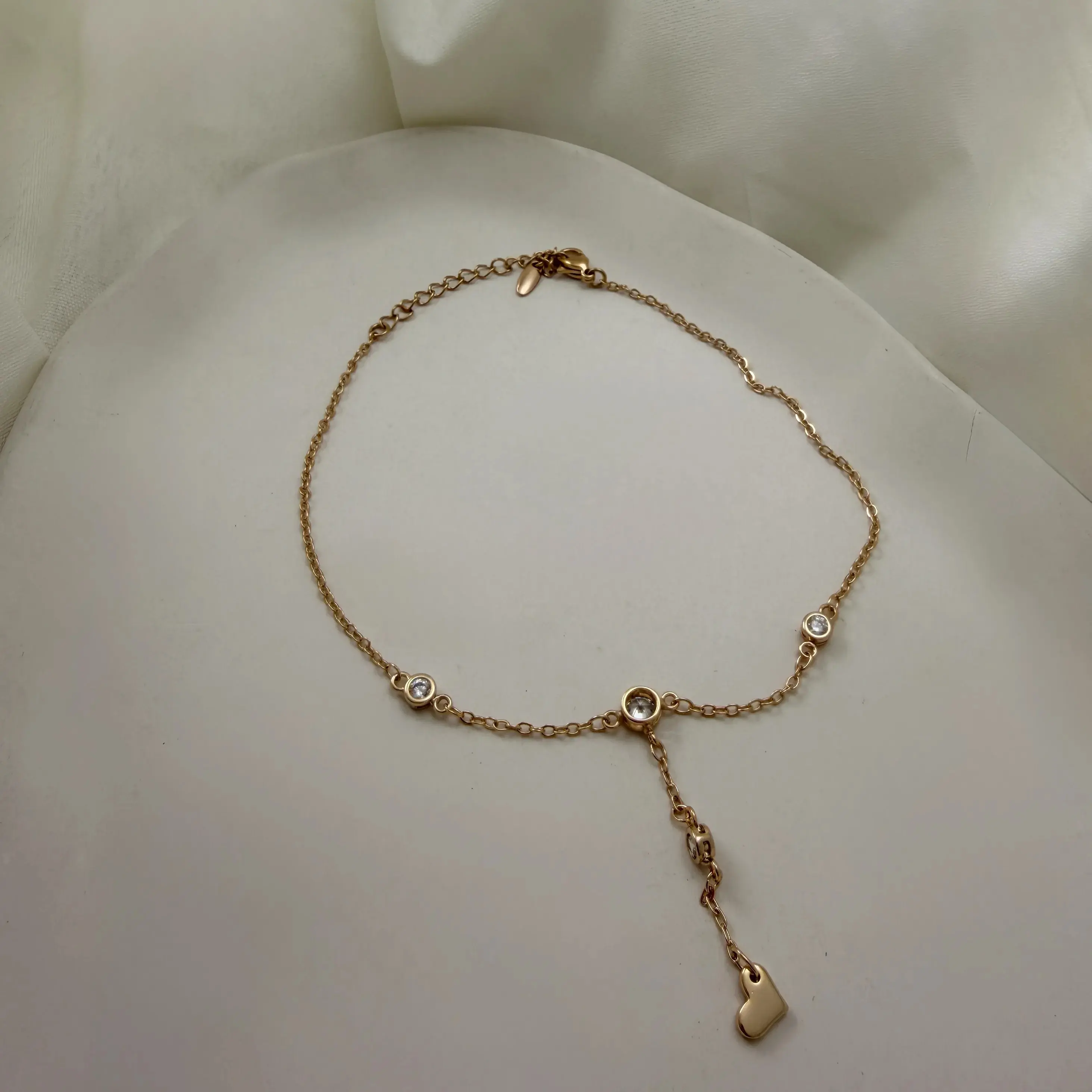 پابند طلایی استیل ژوپینگ کد PA00014