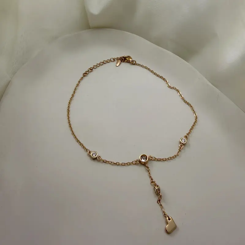 پابند طلایی استیل ژوپینگ 